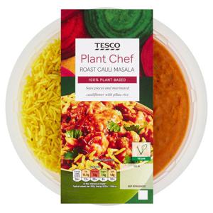 Tesco Plant Chef Roast Cauliflower Masala 375G