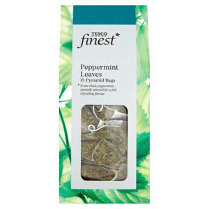 Tesco Finest Peppermint Leaves Pyramid Tea 15S 30G