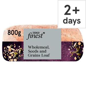 Tesco Finest Wholemeal Seeds And Grains Bread 800G