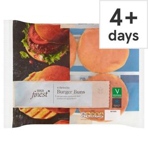 Tesco Finest 4 Brioche Burger Buns