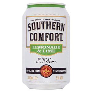 Southern Comfort Lemonade & Lime Can 330Ml