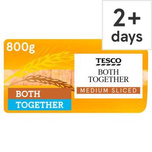 Tesco Both Together Bread 800G