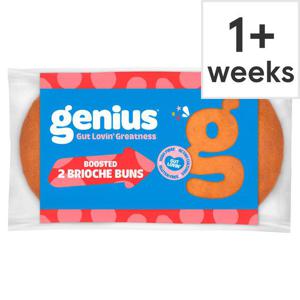 Genius Gluten Free Brioche Burger Buns 2 Pack