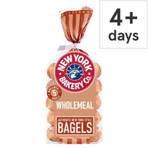 New York Bakery Wholemeal Bagels