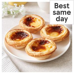 Tesco Portuguese Custard Tart 4 Pack