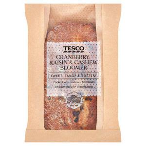 Tesco Cranberry, Cashew & Raisin Bloomer