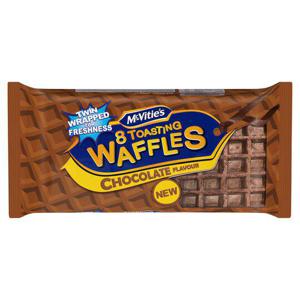 Mcvitie's 8 Toasting Waffles Chocolate 200G