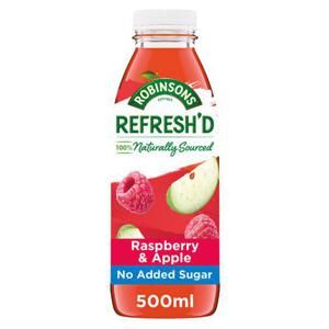 Robinson's Refreshd Raspberry Apple 500Ml