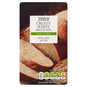 Tesco Crusty White Farmhouse Bread Mix 500G