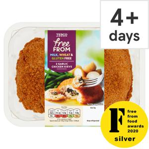 Tesco Free From Garlic Chicken Kiev 260G