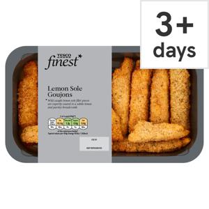 Tesco Finest Lemon Sole Goujons 200G