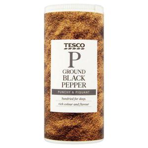 Tesco Ground Black Pepper 100G