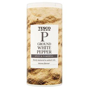 Tesco Ground White Pepper 100G