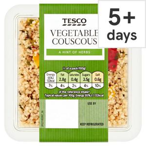 Tesco Vegetable Cous Cous Salad 200G