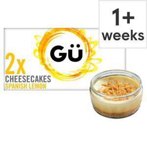 Gu Lemon Cheesecake 2X90g