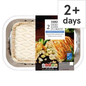 Tesco Smoked Haddock En Croute 380G