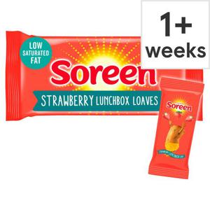 Soreen 5 Strawberry Lunchbox Loaves 150G