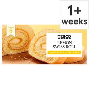 Tesco Lemon Swiss Roll ..