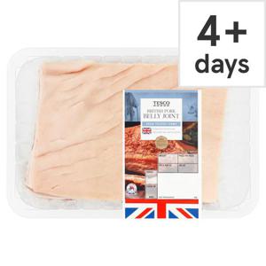 Tesco British Pork Belly