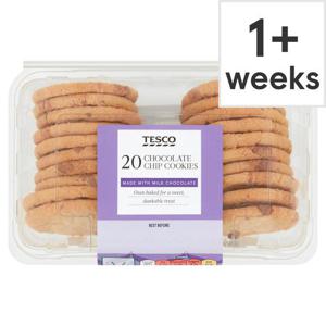 Tesco Mini Milk Chocolate Cookie Bites 20 Pack