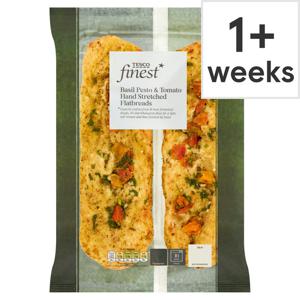 Tesco Finest Basil Pesto & Tomato Flatbread 245G