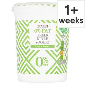 Tesco 0% Greek Style Yogurt 1Kg