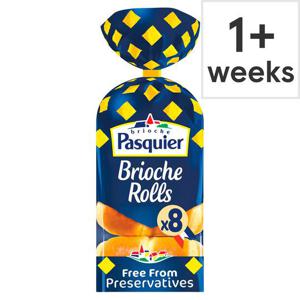 Brioche Pasquier Milk Brioche Rolls 8Pk