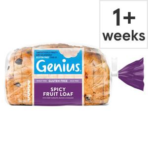 Genius Gluten Free Spicy Fruit Loaf 400G