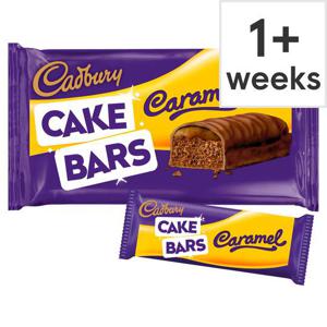 Cadbury Caramel Cake Bars 5 Pack