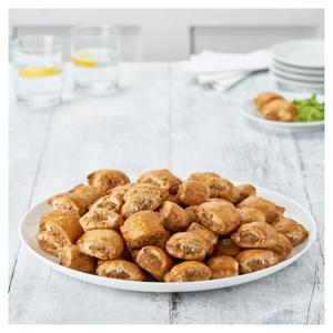 Tesco Easy Entertaining Pork Sausages Rolls 80Pk 880G