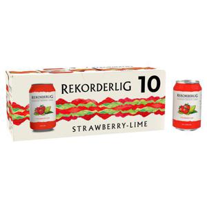 Rekorderlig Premium Cider Strawberry & Lime 10 X 330 Ml