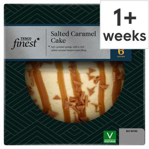 Tesco Finest Salted Caramel Sponge Cake