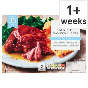 Tesco Maple Gammon Shanks 540G