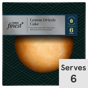 Tesco Finest Lemon Drizzle Cake Each