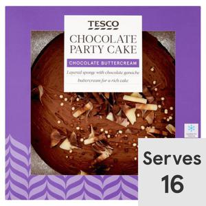 Tesco Chocolate Party Cake