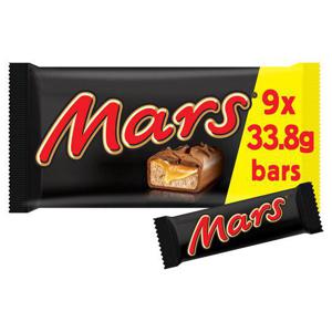 Mars Snacksize 9 X 33.8G