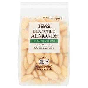 Tesco Whole Blanched Almonds 100G