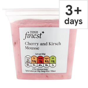 Tesco Finest Cherry & Kirsch Mousse 100G