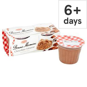 Bonne Maman Chocolate Mousse 2 X 70G