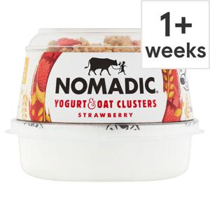 Nomadic Strawberry Oat Clusters & Low Fat Yogurt 169G