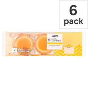 Tesco Lemon Curd Tarts 6 Pack