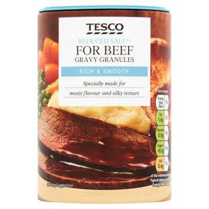 Tesco Reduced Salt Gravy Granules 170G