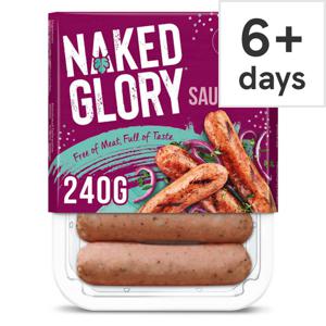 Naked Glory Sausages 6 Pack 240G