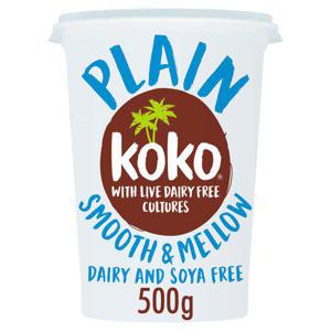 Koko Dairy Free Original Plain Yogurt 500G