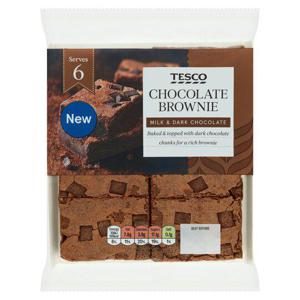 Tesco Chocolate Brownie 240G