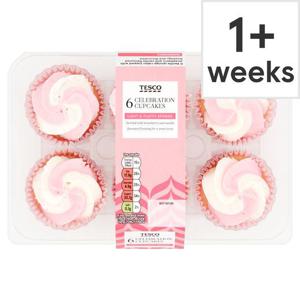 Tesco 6 Celebration Cupcakes