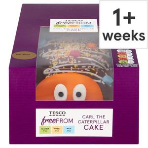 Tesco Free From Carl The Caterpillar Cake