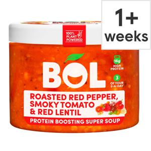 Bol Smokey Tomato Lentil Protein Boosting Super Soup 500G