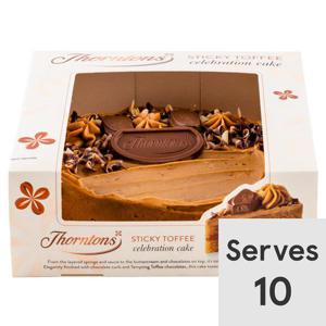 Thorntons Toffee Cake