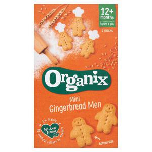 Organix Mini Gingerbread Men 5 X 25G